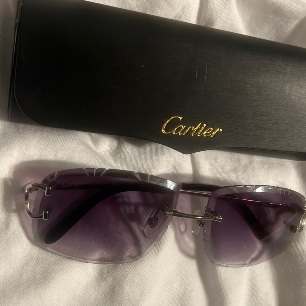 Cartier frames(purple tint)